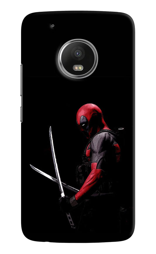 Deadpool Moto G5 plus Hard Case Back Cover by Casekaro