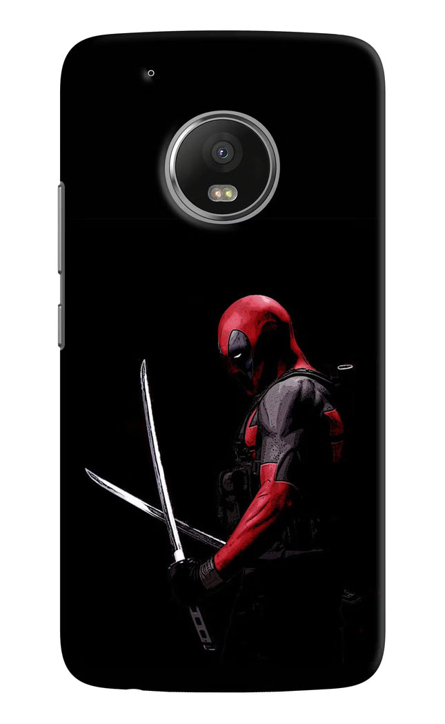 Deadpool Moto G5 plus Hard Case Back Cover by Casekaro