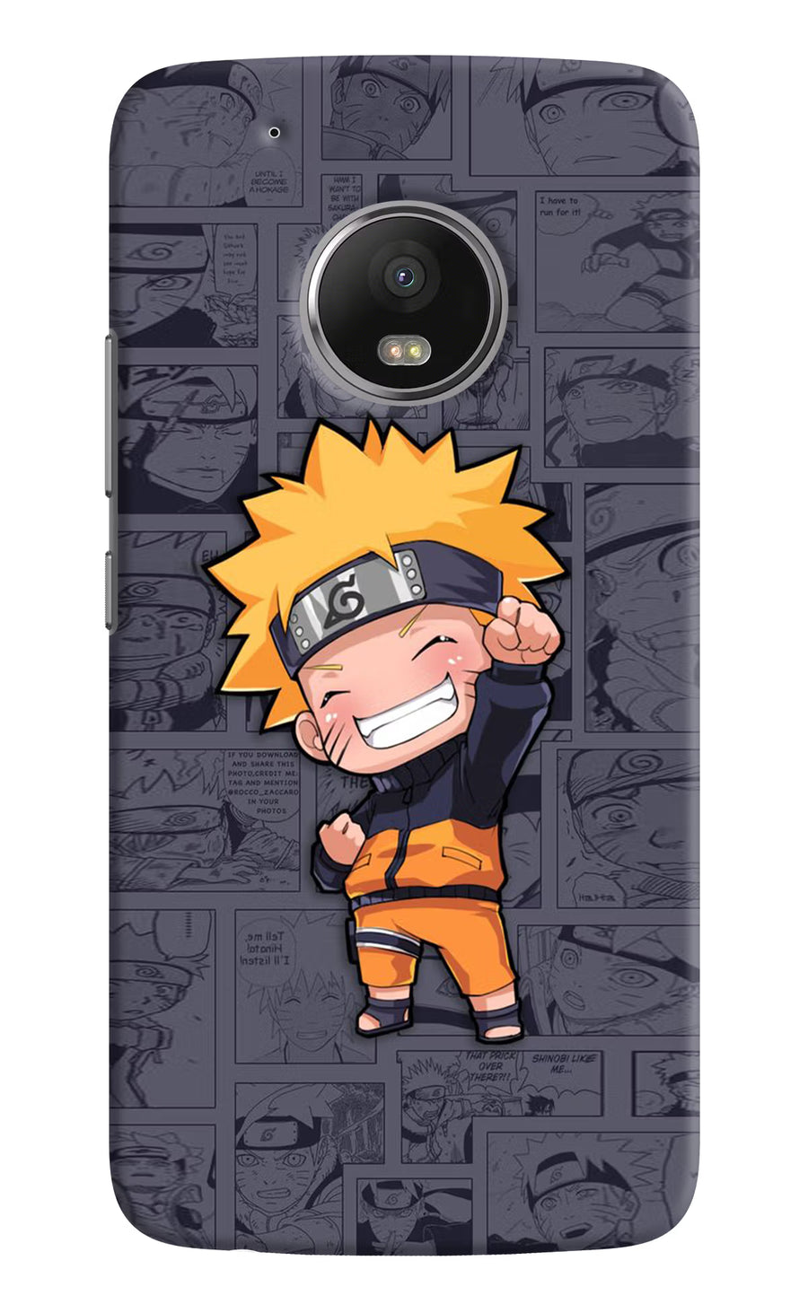 Chota Naruto Moto G5 plus Back Cover, Hard case