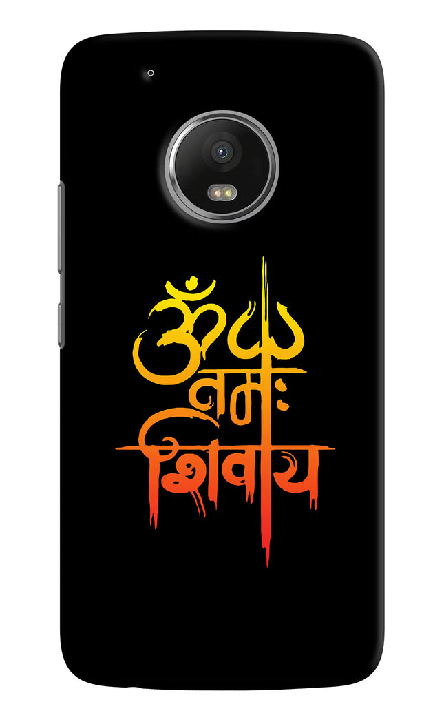 Om Namah Shivay Moto G5 plus Hard Case Back Cover by Casekaro