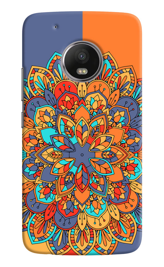 Color Mandala Moto G5 plus Hard Case Back Cover by Casekaro