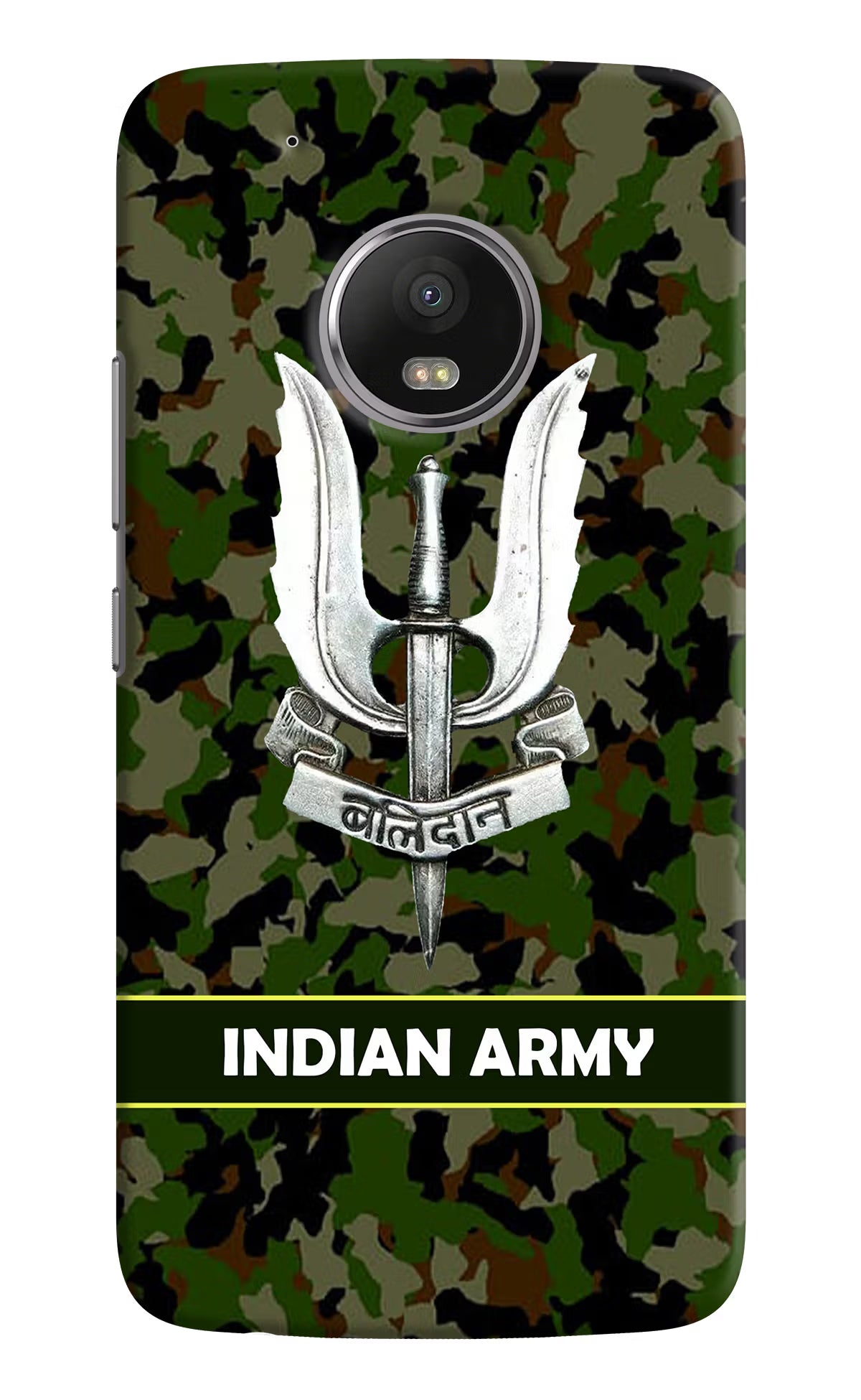 Balidan Indian Logo Moto G5 plus Hard Case Back Cover by Casekaro