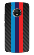 BMW Stripes Pattern Moto G5 plus Hard Case Back Cover by Casekaro