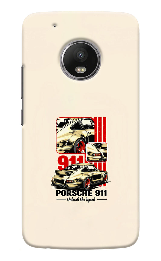 Classic Porsche 911 Moto G5 plus Back Cover