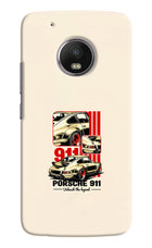 Classic Porsche 911 Moto G5 plus Hard Case Back Cover by Casekaro