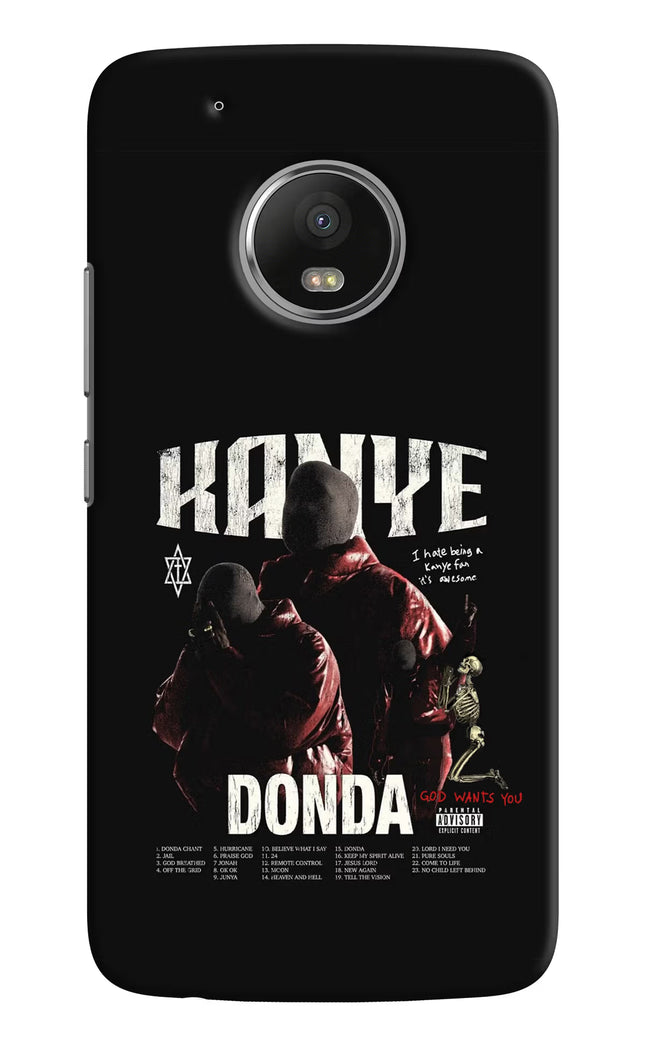 Donda Kanye West Moto G5 plus Hard Case Back Cover by Casekaro