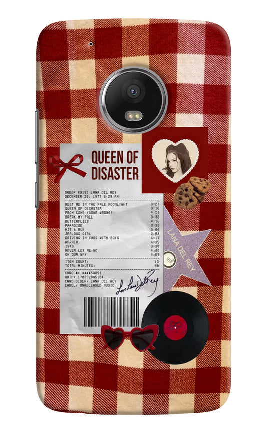 Queen of Disaster Moto G5 plus Hard Case Back Cover by Casekaro