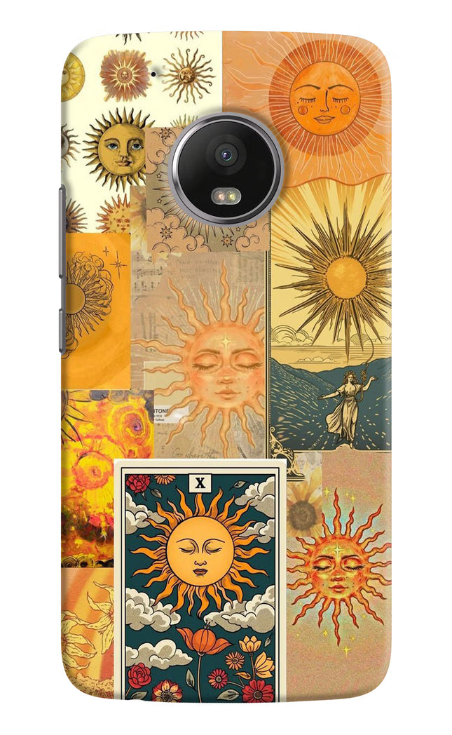 Sun Moto G5 plus Hard Case Back Cover by Casekaro