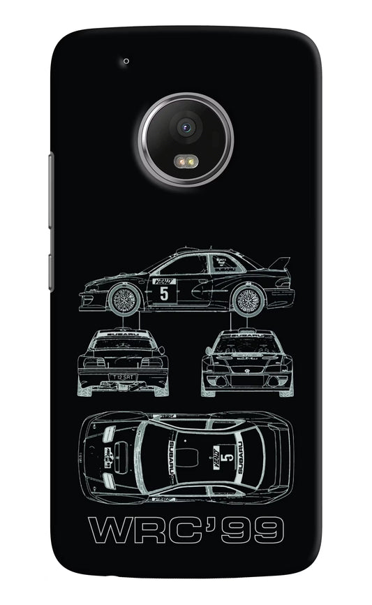 WRC'99 Moto G5 plus Hard Case Back Cover by Casekaro