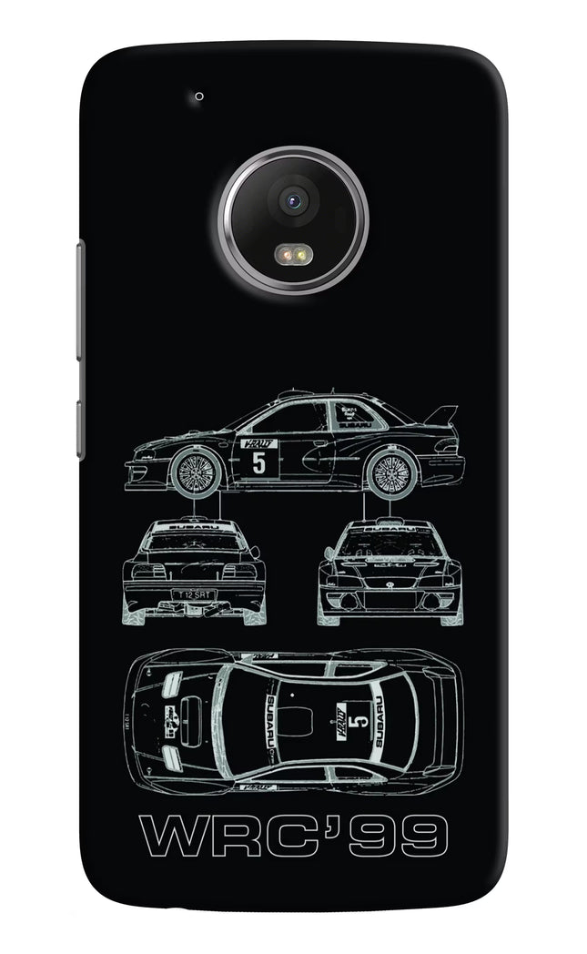 WRC'99 Moto G5 plus Hard Case Back Cover by Casekaro
