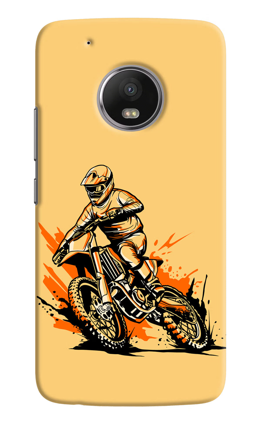 Off-Road Fury Moto G5 plus Back Cover, Hard case