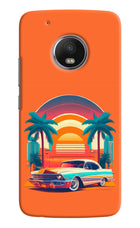 Palm Drive 80s Moto G5 plus Hard Case Back Cover by Casekaro