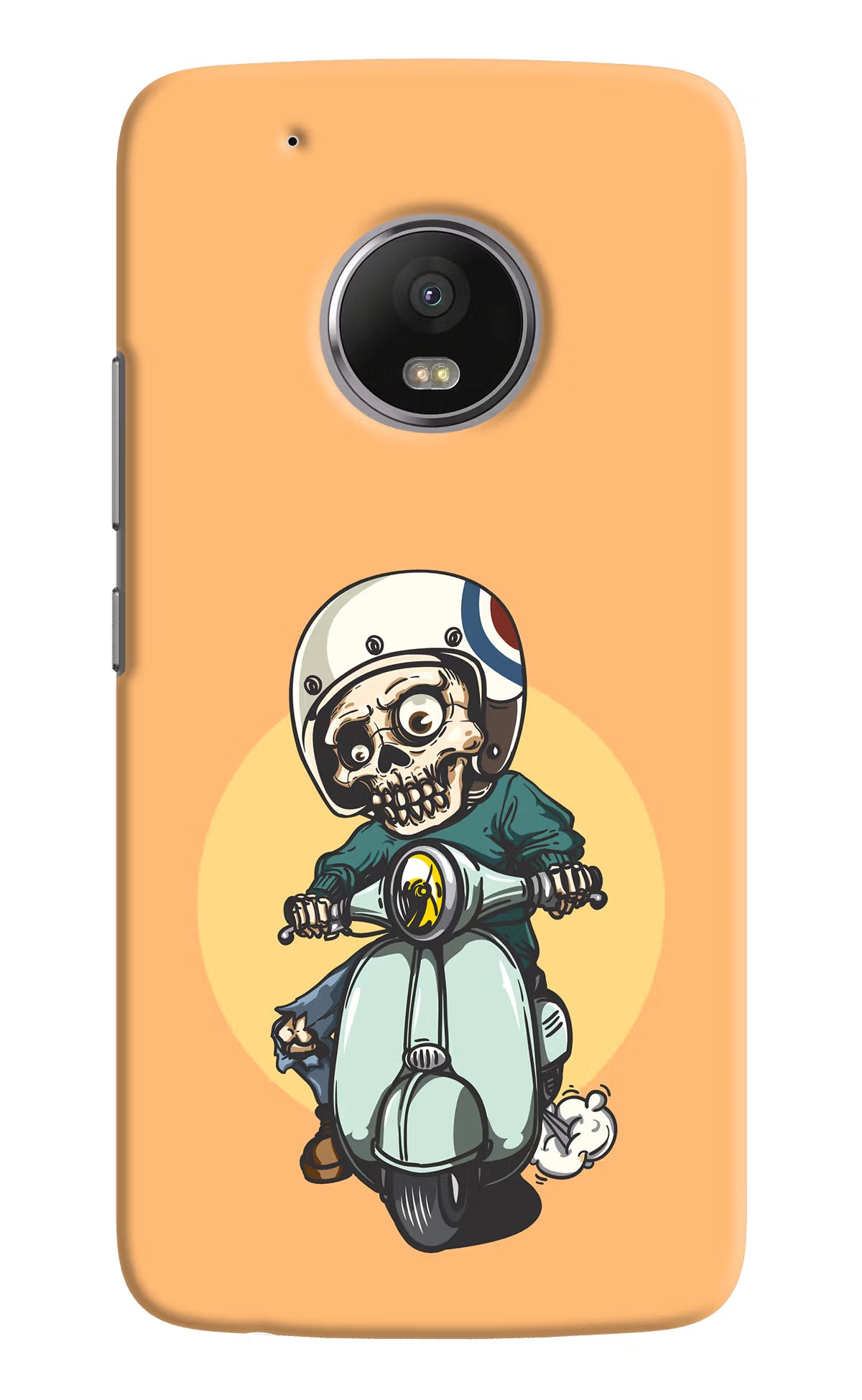Undead Biker Moto G5 plus Hard Case Back Cover by Casekaro