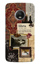 Libra Zodiac Moto G5 plus Hard Case Back Cover by Casekaro