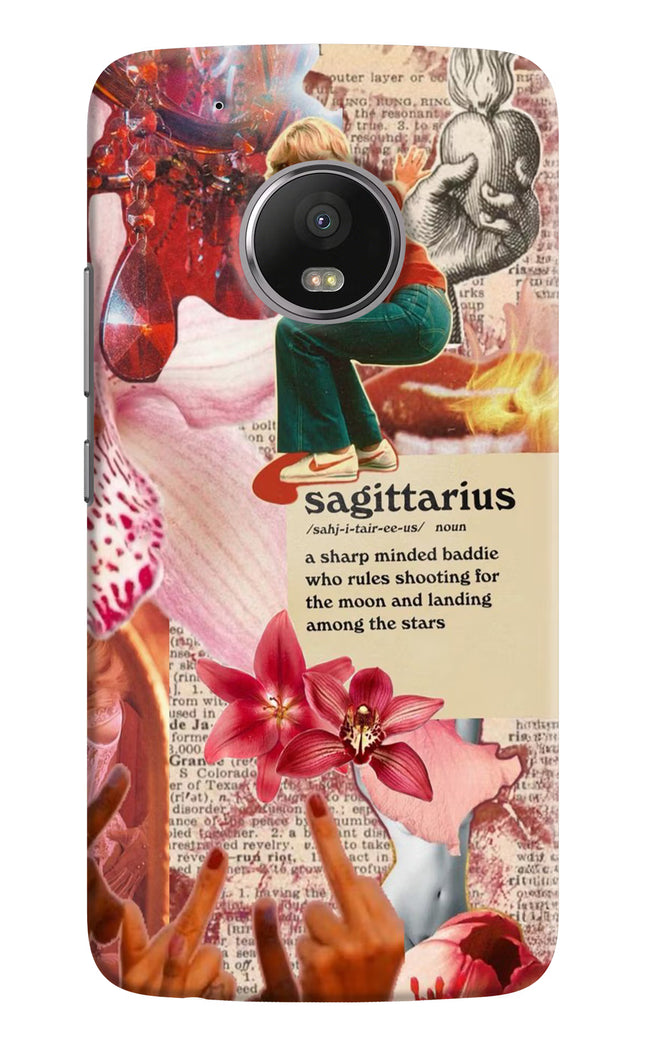 Sagittarius Zodiac Moto G5 plus Hard Case Back Cover by Casekaro