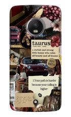 Taurus Zodiac Moto G5 plus Hard Case Back Cover by Casekaro