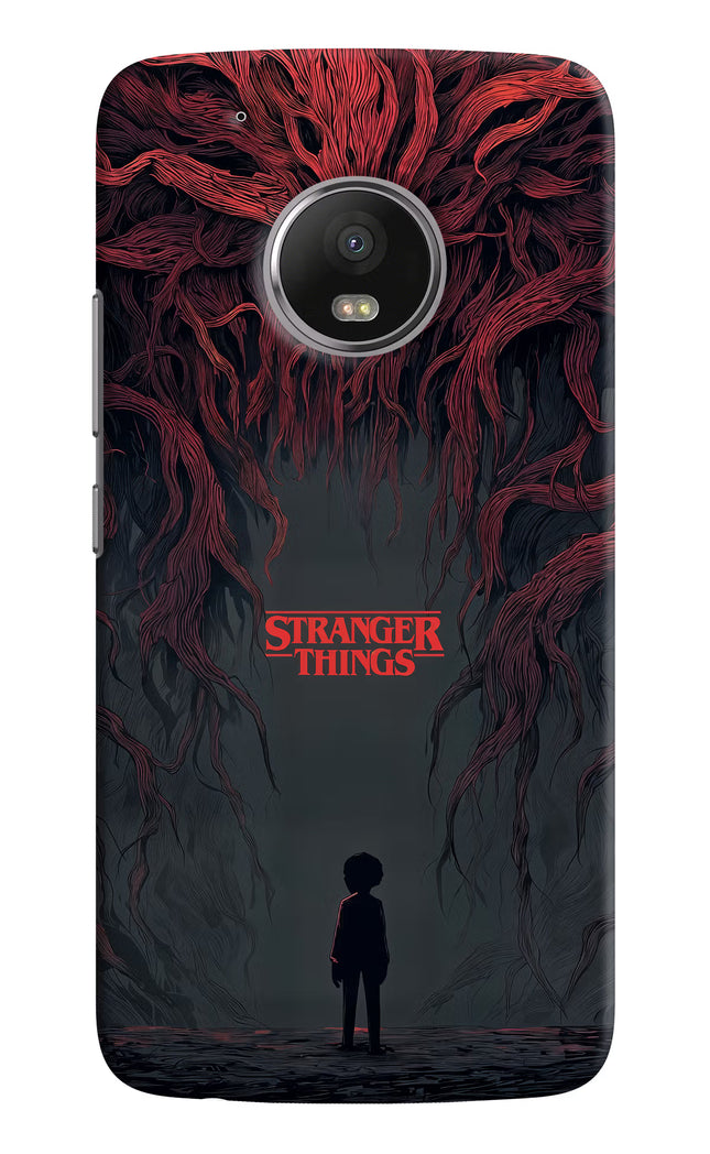 Ordinary Things Dark Side Moto G5 plus Hard Case Back Cover by Casekaro