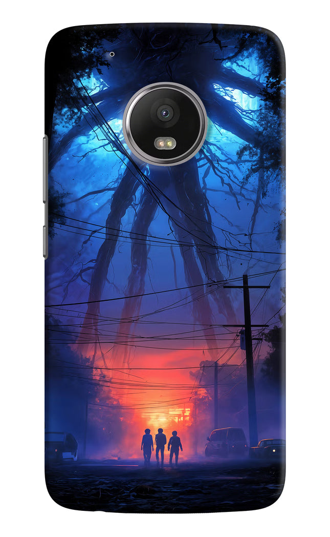 Ordinary Things Shadow Moto G5 plus Hard Case Back Cover by Casekaro