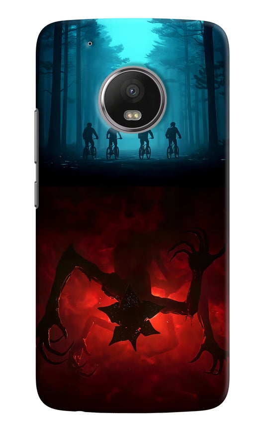 Ordinary Things Downside Up Moto G5 plus Hard Case Back Cover by Casekaro