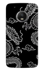 Twin Dragons Moto G5 plus Hard Case Back Cover by Casekaro