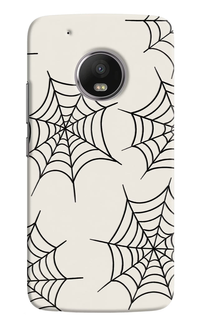 Spider Web Moto G5 plus Hard Case Back Cover by Casekaro
