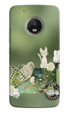 Aesthetic anime Moto G5 plus Hard Case Back Cover by Casekaro