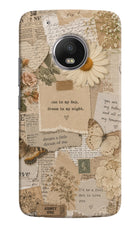Vintage case Moto G5 plus Hard Case Back Cover by Casekaro