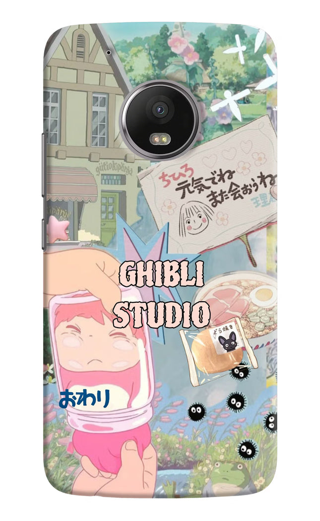Studio Ghibli Moto G5 plus Hard Case Back Cover by Casekaro