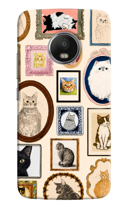 Mirror Cats Moto G5 plus Hard Case Back Cover by Casekaro