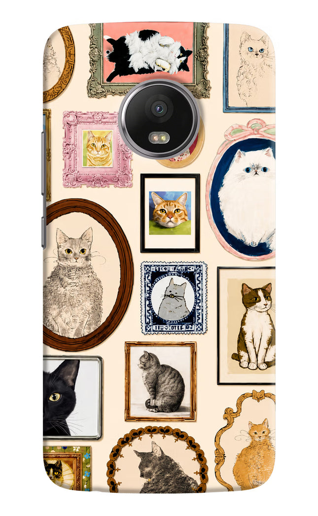 Mirror Cats Moto G5 plus Hard Case Back Cover by Casekaro