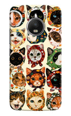 Cool Cat Moto G5 plus Hard Case Back Cover by Casekaro