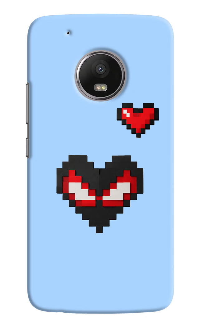 Peter Heart Moto G5 plus Hard Case Back Cover by Casekaro