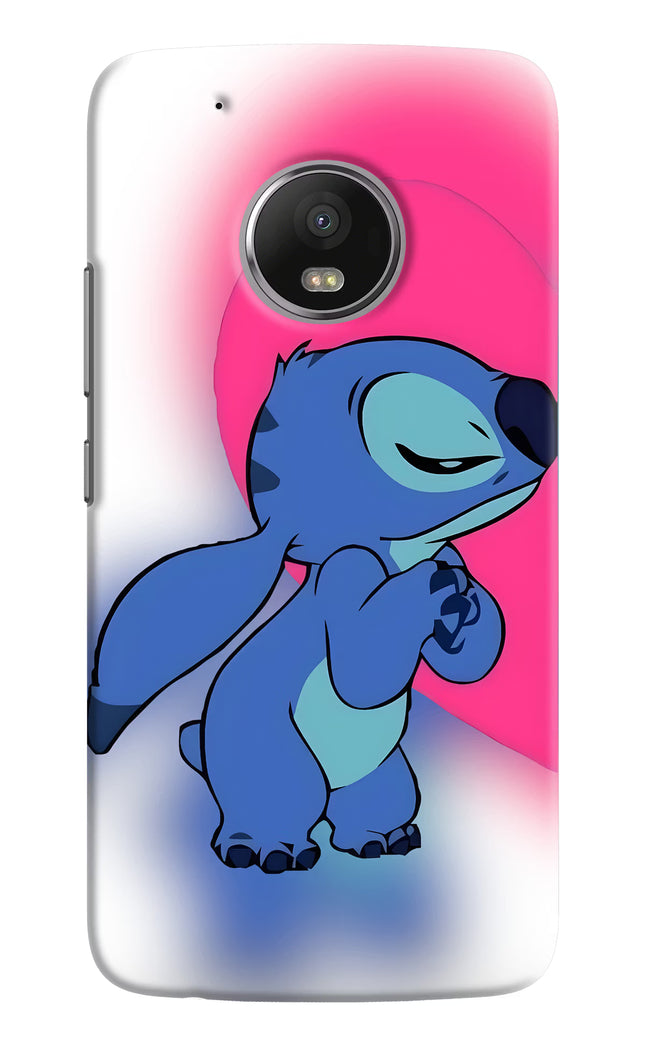 Stitch Hug Moto G5 plus Hard Case Back Cover by Casekaro