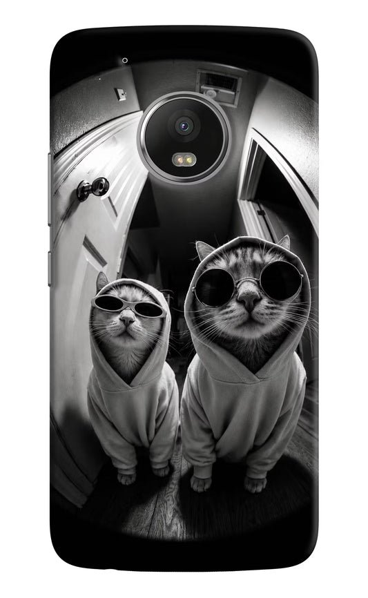 Hood Cats Moto G5 plus Hard Case Back Cover by Casekaro
