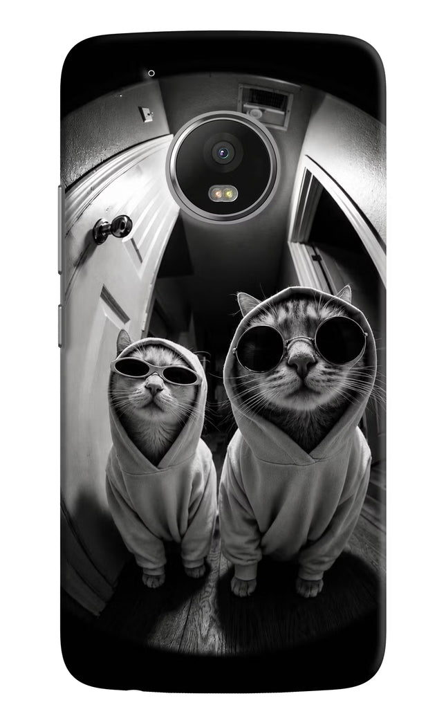 Hood Cats Moto G5 plus Hard Case Back Cover by Casekaro