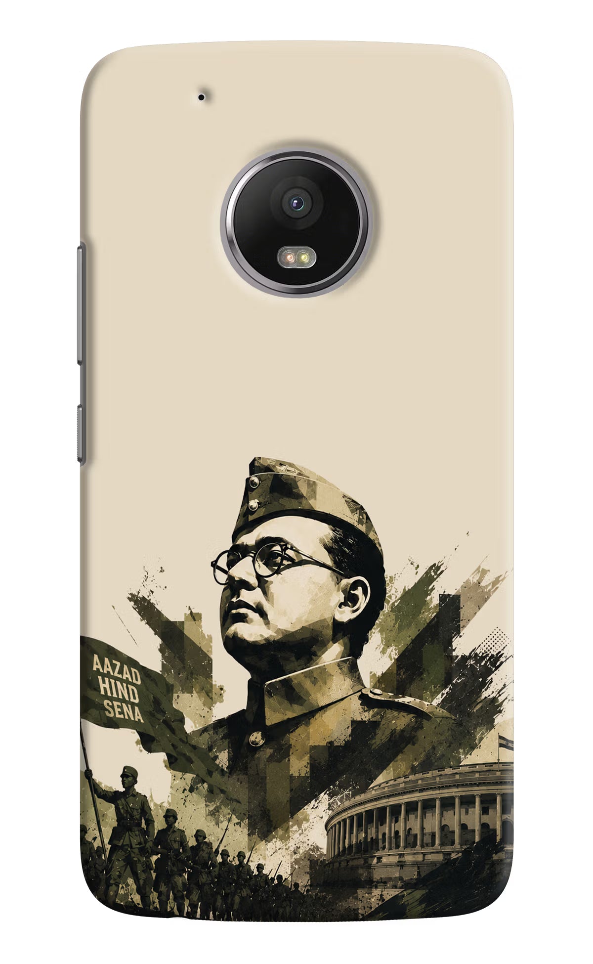 Netaji Rising Moto G5 plus Back Cover