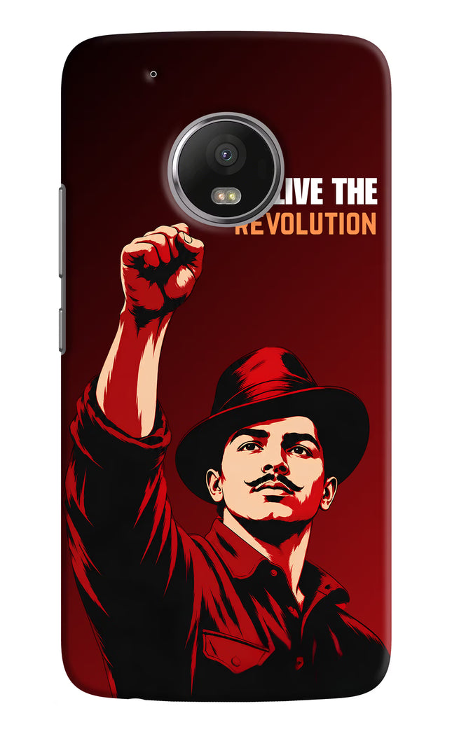 Bhagat Singh Revolution Moto G5 plus Hard Case Back Cover by Casekaro