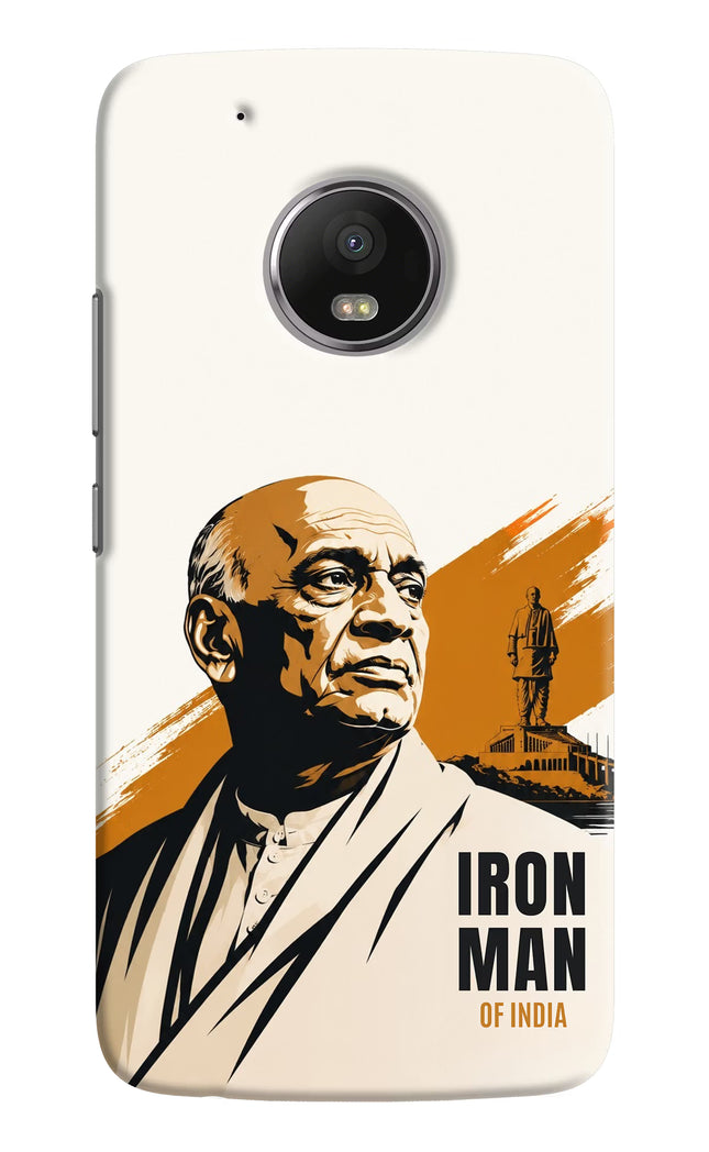 Sardar Patel Iron Will Moto G5 plus Hard Case Back Cover by Casekaro