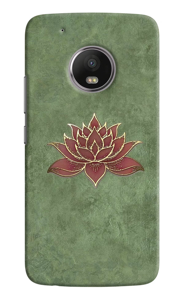 Lotus Grace Moto G5 plus Hard Case Back Cover by Casekaro