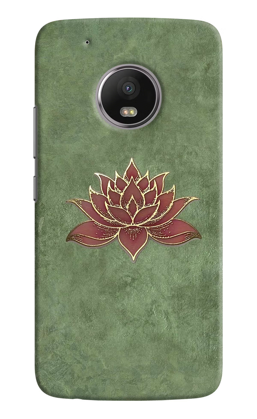 Lotus Grace Moto G5 plus Back Cover, Hard case