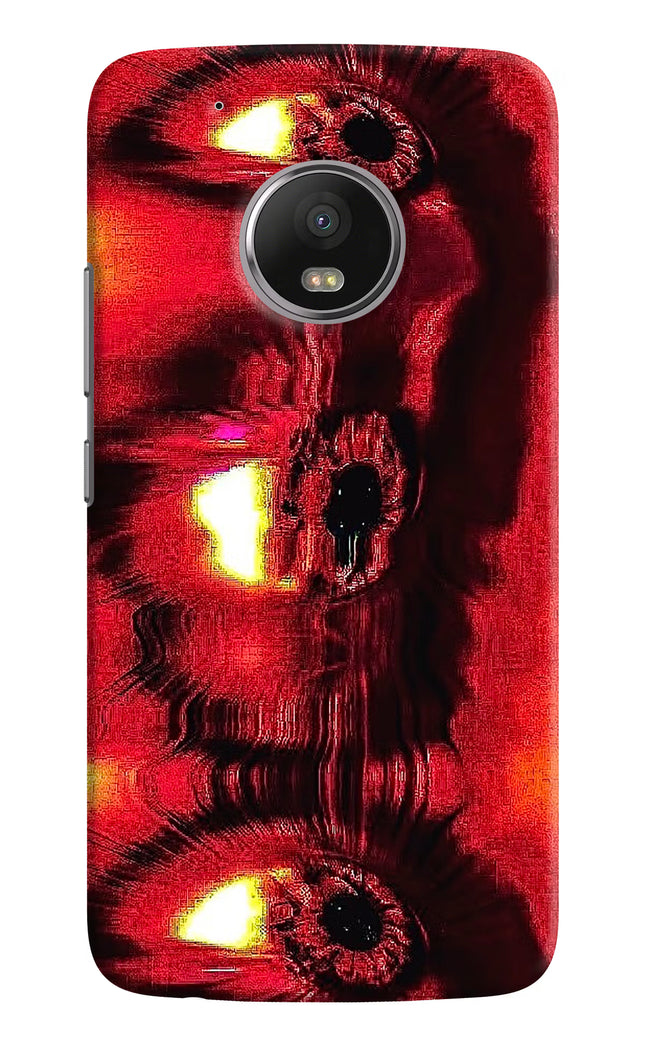 Fire Eye Moto G5 plus Hard Case Back Cover by Casekaro