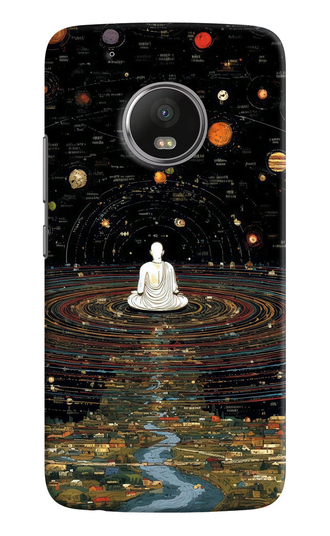 Space Monk Moto G5 plus Hard Case Back Cover by Casekaro