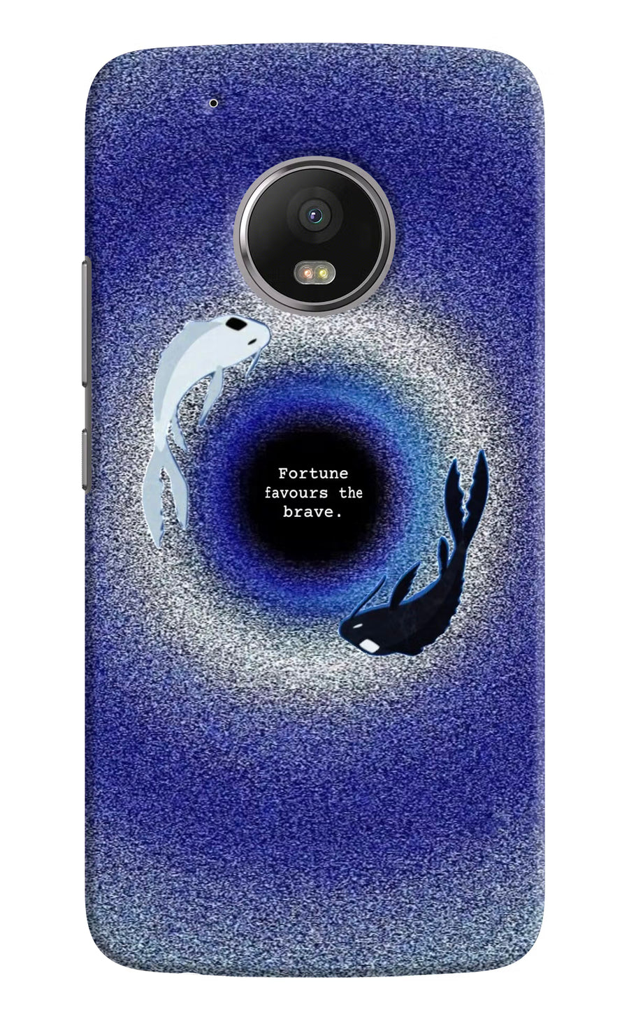 Dark Koi Moto G5 plus Back Cover, Hard case