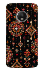 Boho Noir Moto G5 plus Hard Case Back Cover by Casekaro