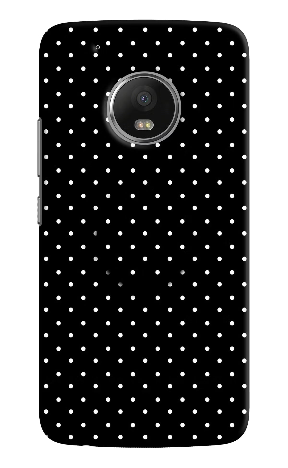 White Dots Moto G5 plus Pop Case by Casekaro