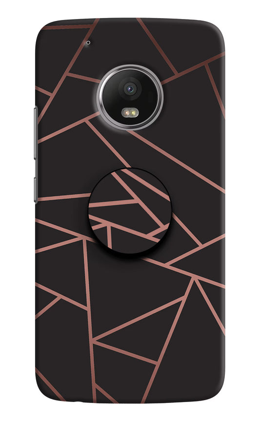 Geometric Pattern Moto G5 plus Pop Case by Casekaro