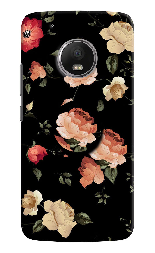 Flowers Moto G5 plus Pop Case by Casekaro