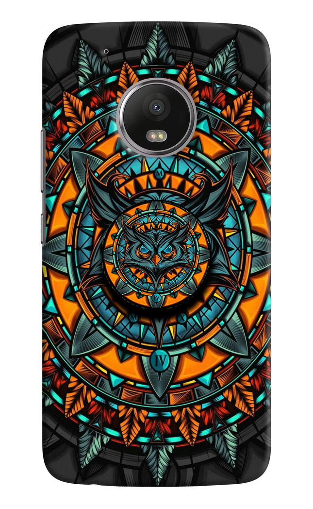 Angry Owl Moto G5 plus Pop Case by Casekaro