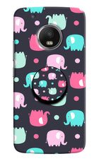 Baby Elephants Moto G5 plus Pop Case by Casekaro