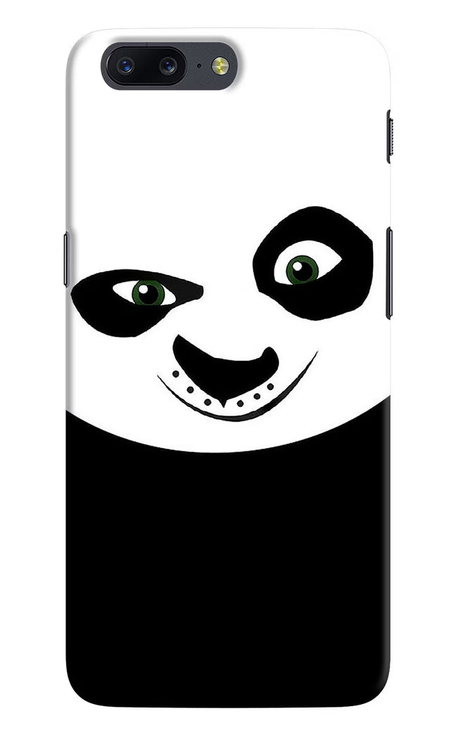 Panda Oneplus 5 Hard Case Back Cover by Casekaro
